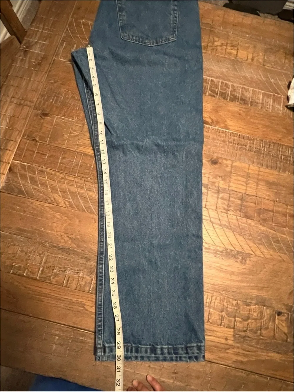 Men's Classic Blue Denim Jeans